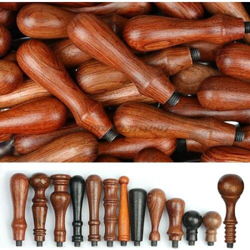 2020 kinds of wax seal stamp suitable wooden handle colorful different color handle with screw high quality low price dropship