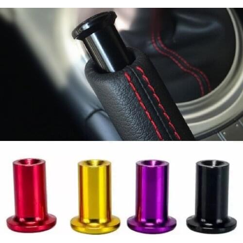Wooeight Handle Hand Brake Emergency Cover Button Aluminum Cap Fit For Toyota GT86 FT86 Scion FRS Subaru BRZ WRX STI 2013-2016