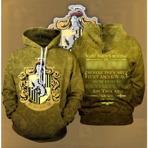 YINUODAIL Wizardry Hoody Sweatshirt Streetwear 3d Hoodies Harajuku Top Mens/women Sporting Hoodies Streetwear Cosplay Costume