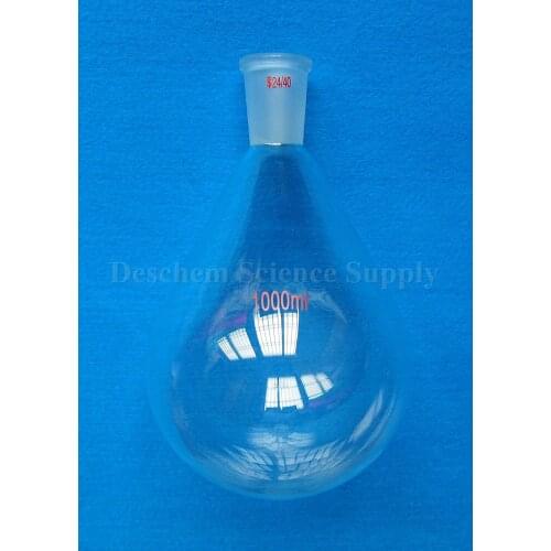 1000ml,24/40,Glass Recovery Flask,1L,Rotary Evaporator Kjelda Bottle
