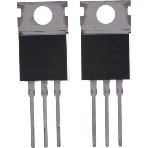 2pcs 30MHz 16W Rd16hhf1 To-220 Power Transistor Mosfet Original Whosesale
