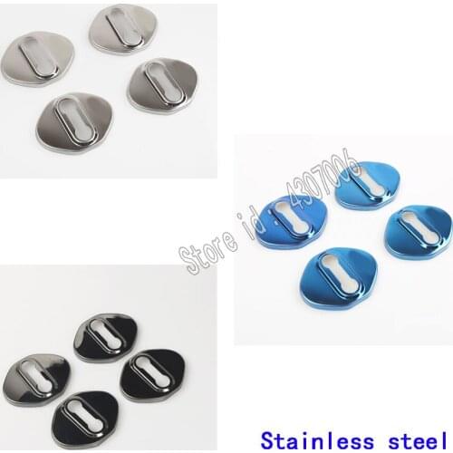 Car sticker anti rust water proof Door lock keys key protect buckle cover 4pcs For Honda civic 10th sedan 2016 2017 2018 2019