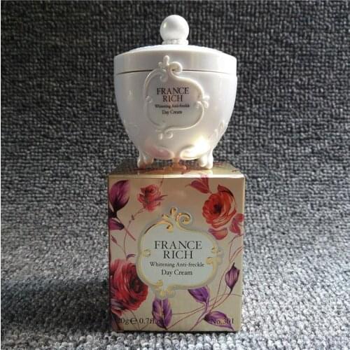 Free shipping France Rich Moisturizing Whitening anti Freckle Day Cream Face Care