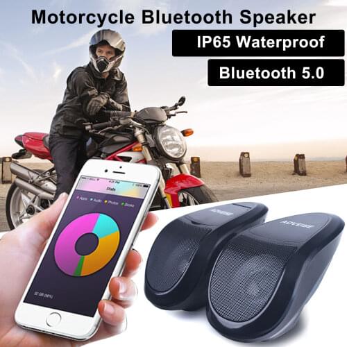 Bluetooth Music Audio Amplifier Waterproof Professional Stereo Scooter U Disk Motorcycle Speaker FM Radio MP3 Player Accessories