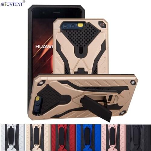 Phone Stand Case For Huawei P10 Plus Bumper Cover VKY-L09 VKY-L29 VKY-AL00 VKY L09 L29 Shockproof Case Hard PC Back Funda