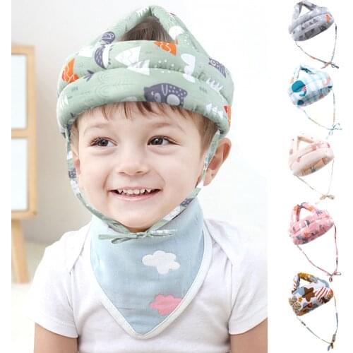 Child Safety Helmet Headgear Toddler Newborn Infant Baby Boys Girls Protection Helmet Shatter-Resistance Hat Protection Helmet