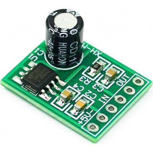 Mini XH-M125 XPT8871 Mono Stereo Lithium Battery Power Amplifier Module Board Audio Output Input 6W Sing Machine Module 3V 5V 5W