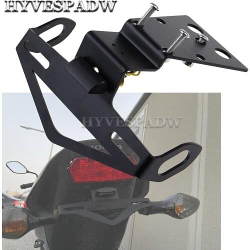 Motorcycle License Plate Holder License Bracket Tail Tidy Fender Eliminator for Honda CB650F CBR650F 2014 2015 2016 2017