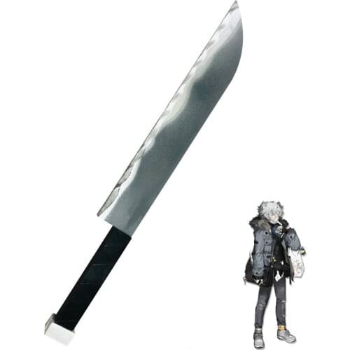2020 New Come Arknights Jaye Kitchen Knife Cosplay Prop Sword Weapon PVC Toy Props for Halloween Christmas Party Gifts