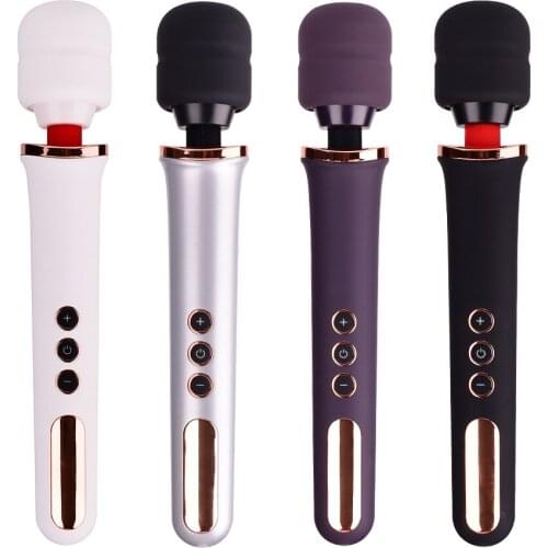 Huge Big Magic Wand AV Vibrator Sex Toys For Woman USB Charge Clitoris Stimulator Massager For Adults G Spot Vibrating Dildo