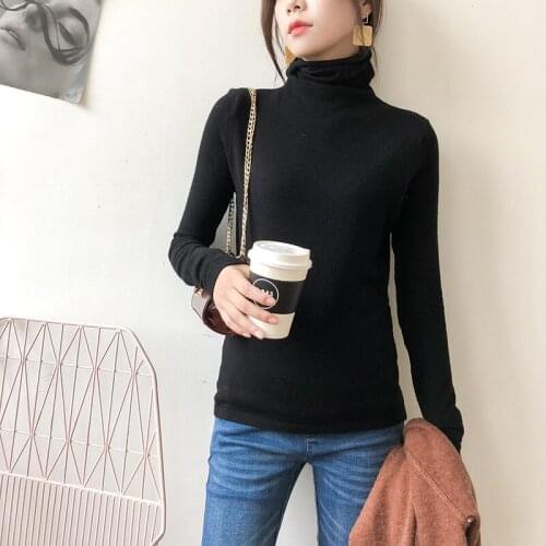 AutumnWinter Maternity Elastic Solid color Turtleneck Sweater Expectant Mother Sweater Pregnant Women Pregnancy Warm Clothes Top