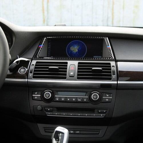 It Is Suitable For BMW E70 E71 Old X5 X6 Navigation Box - Start Button Red E70 The Carbon Fiber X5 E71 X6 (2008-2013)