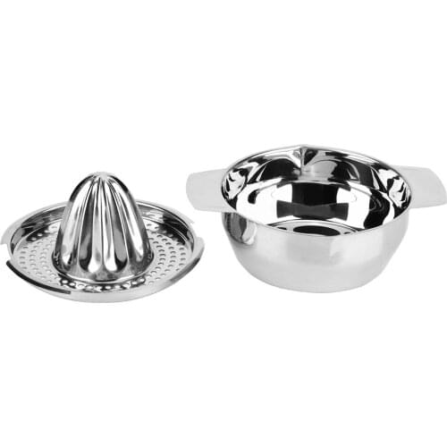 New Stainless Steel Manual Juicer Multi-Function Hand Orange Lemon Fruit Press Squeezer Juicer Machine Manual Citrus Juicer