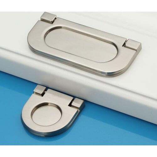 25mm/64mm Zinc Alloy hidden handle modern handle Kitchen Furniture Knob cabinet bedroom drawer knobs Cabinet pulls