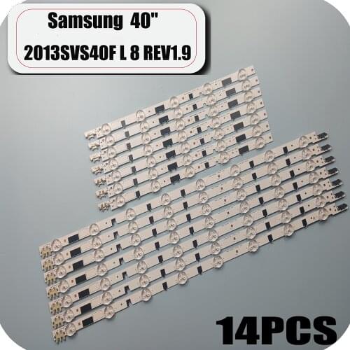 LED Backlight strip 13 lamp For SamSung 40"TV D2GE-400SCA-R3 UA40F5500 UE40F5000 UE40F5700 2013SVS40F UE40F6400 D2GE-400SCB-R3