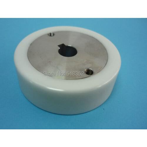 X054D256G51 X058D077G51 M402 Mitsubishi White Ceramic Leader Pinch Roller Main-wheel OD57x ID10x T18mm for WEDM-LS Machine Parts