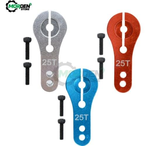 25T M3 Aluminium RC Servo Arm Horn Rocker for MG995 MG946R MG996R MG945 S3003 RC Model Motor Toys DIY