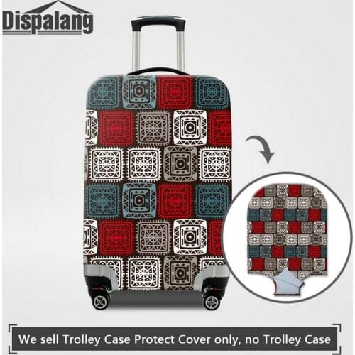 Dispalang Case For Suitcase Thick Elastic Luggage Protective Cover For 18 20 22 24 26 28 30 32 Inch Trunk Travel On Road Covers