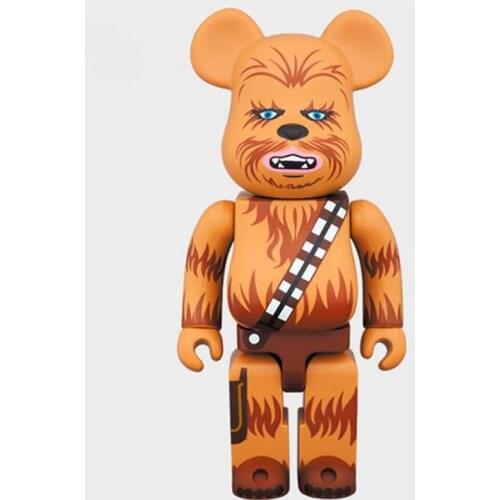 28CM 11Inch Cartoon Bearbricklys Action Figures Building Blocks Bear Model Rabbit Doll Decoration Toys Collectible Art Ornaments