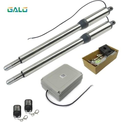 GALO PKM-101 Stainless Automatic Gate Opener For Gates Up To16 Feet Long And 650 Pounds For Dual Swing Gate