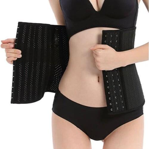 Slimming modeling strap womens binders and shapers 9/25 steel bones waist trainer latex body shaper colombian girdles Shapewear