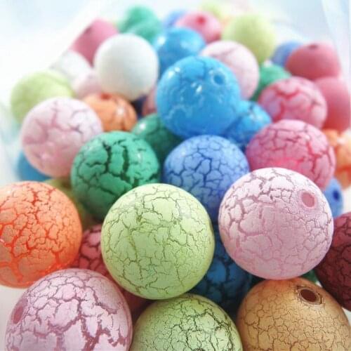 2017 New 7 styles 20mm Round Mixed Colorful Acrylic Bubblegum Beads for DIY Chunky Beads For Chunky Jewellery Necklace Making