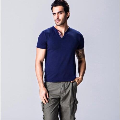 LingJiao Pai Mens Summer T-shirts