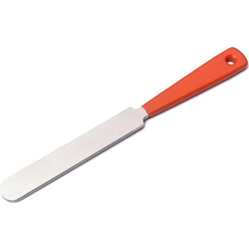 Guitar Fret Wire Crowning Fretwire Sanding File Luthier Tool Stainless Steel Dual Cutting Edge