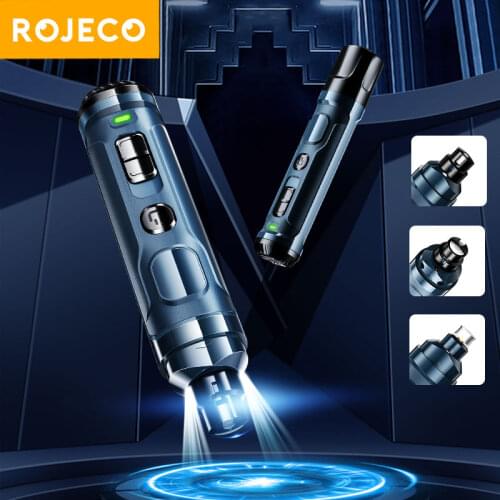 ROJECO N30 Rechargeable Dog Nail Grinder Electric Pet Nail Clipper For Dogs Automatic Cat Claws Cutter Dog Nail Clippers Trimmer