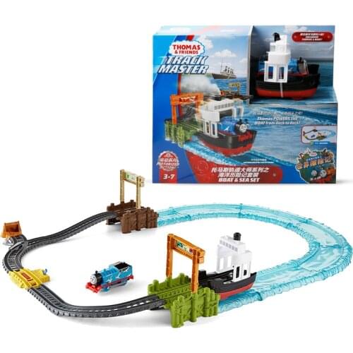 Thomas And Friends Track Master Boat&Sea Set Die-Cast Metal Train Model Collectible Railway Toys Childrens Birthday Gift