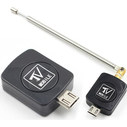 Mini Dongle/Antenna DVB T HD Digital Mobile TV HDTV Satellite Receiver for Android Phone Micro USB DVB-T tuner TV receiver