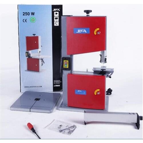 220V Multifunctional 8/10 Inch Band Saw Machine Blade Wire Saw Band-Sawing Machine Woodworking Solid Flooring Installation Saw