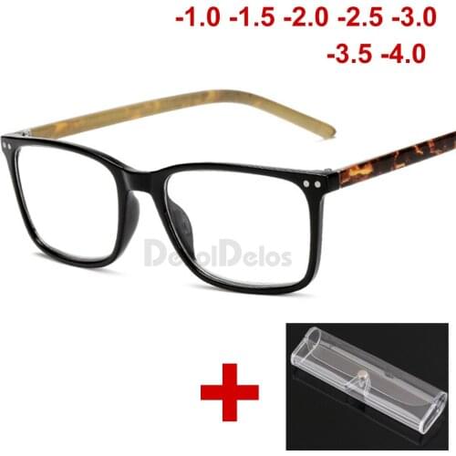 Fashion Reading Glasses Women Men Ultra Light Presbyopic Glasses Uniesx Prescription Eyeglasses 1.0 1.5 2.0 2.5 3.0 with case
