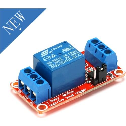 One 1 Channel 5V Relay Module Board Shield with Optocoupler Support High and Low Level Trigger for Arduino