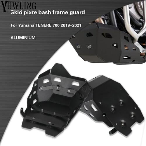 Tenere700 Motorcycle Front spoiler Crash Bar Engine Guards skid plate bash frame guard For Yamaha Tenere 700 T7 2019 2020 2021