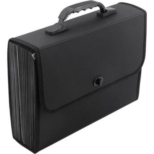 26 Grid Portable Organ Bag A4 Multi-Layer File Folder for Office Students with Large Capacity Test Paper Holder