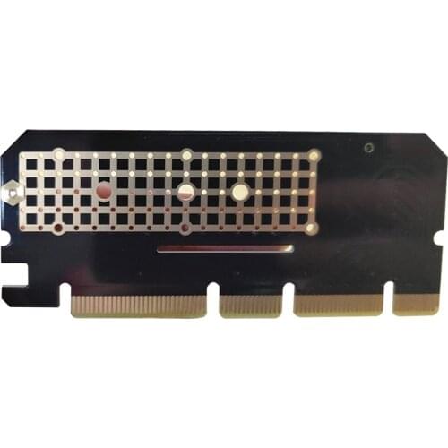 Pro M.2 NVMe SSD NGFF TO PCIE 3.0 X16 X4 Adapter M Key Interface Card Full Speed Adapter Replacement