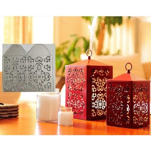 Hollow Box Metal Cutting Dies Stencil Scrapbooking DIY Album Stamp Paper Card Embossing Decor Craft