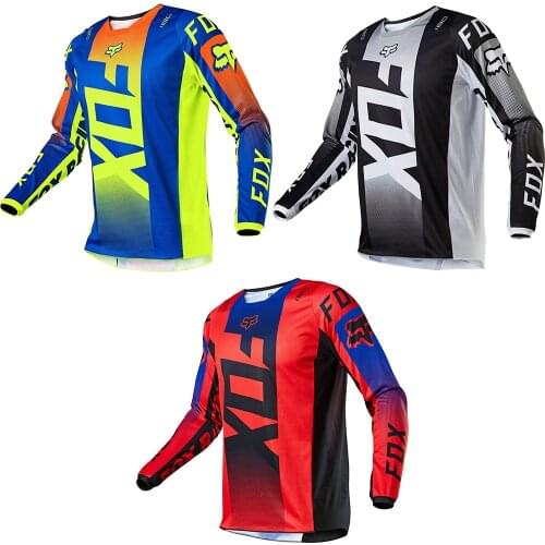 New 2021 mtb ride fox jersey motocross cycling off road bike dirt riding atv mtb dh race long sleeve shirt fxr motorcycle