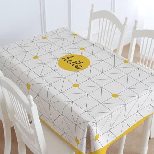 Fabric Art Round Table Cloth Long Tea Table Cloth A Living Room Restaurant Multipurpose Cover A Piece Of Cloth Table Cloth