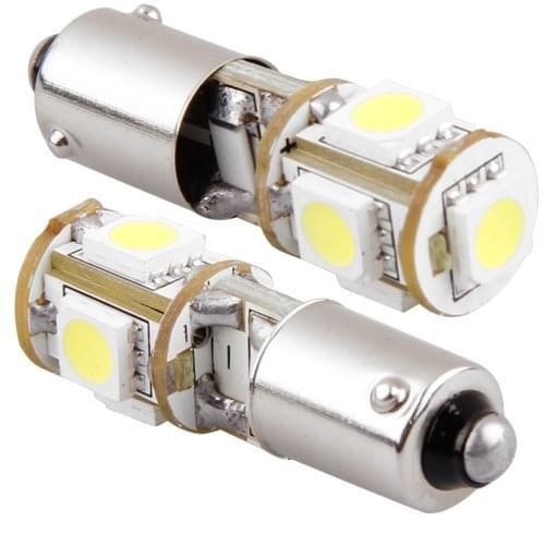 TOYL 2* CANBUS 5 SMD LED Standlicht Lampe Birne H6W BAX9S Trend