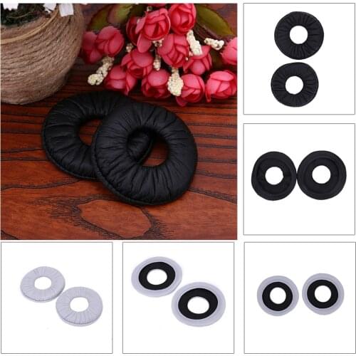 1 Pair Replacement Earphone Ear Pad Earpads Soft Foam Cushion 70mm for Sony MDR-ZX100 ZX300 V150 V300 Headphones