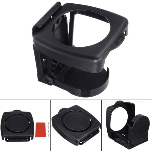 1pcs Foldable Cup Holder Boat Van Can Holder Truck Black Drink Water Cup Bottle Holder Car Coasters Car Styling Drink Holders