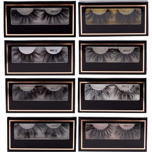 8D Mink Eyelashes Fluffy 25mm 28mm Dramatic Volume Soft Lengthening Eye Lash Reusable Wispy Wholesale Eye Cosmetics Tool