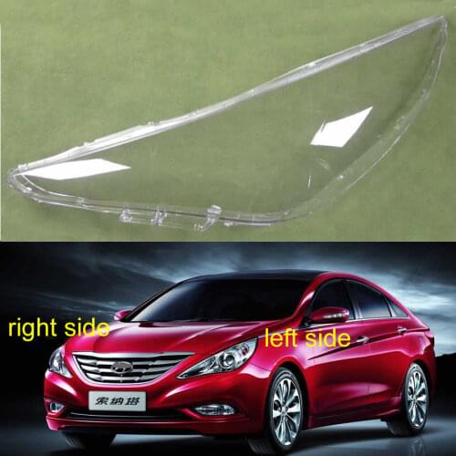 Lampshade Headlamp Shell Transparent Lampshade Headlight Cover Glass For Hyundai Sonata 2011 2012 2013 2014 Eight Generation