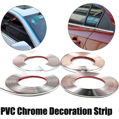 Car Accessories Chrome Body Strip For LADA Vesta Granta 1300 Niva Samara Signet Priora Kalina X-Ray Safarl largus vaz 2110-12