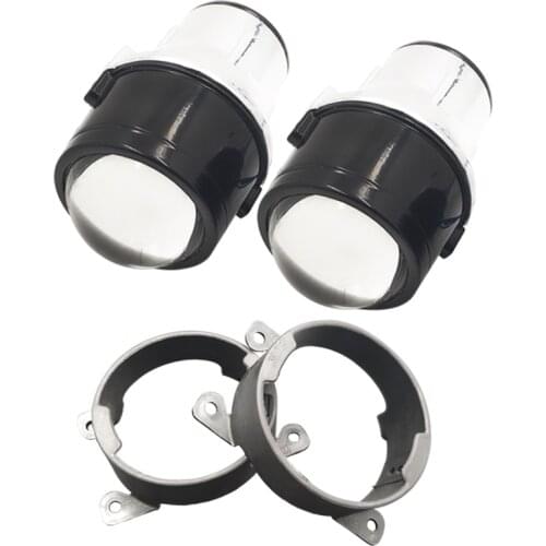 Car Styling 2.5'' BiXenon Projector Lens Fog Lights Driving Lamps Retrofit For Ford/Honda CRV Fit/Subaru/Renualt/Suzuki Swift