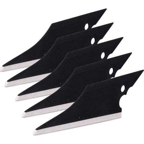 FOSHIO 5PCS Conqueror Rubber Squeegee Car Tinting Tool Vinyl Wrap Window Cleaning Scraper Snow Water Wiper Car Wash Accessories
