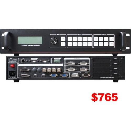 Hot selling led video wall screen video splicer ams-sc358 led display video processor price for led screen p6