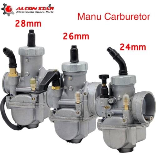 Alconstar PE24 PE26 PE28 Manu Carburetor Carb Cable Chock For Keihin ATV Pit Bike 100cc 125cc 150cc Scooter Motorcycle